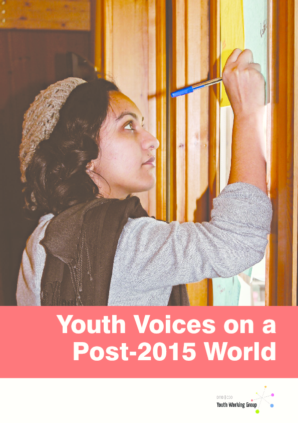 Youth Voices on a Post-2015 World